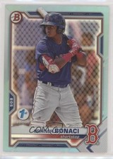 2021 Bowman Draft 1st Edition Sky Blue Foil Brainer Bonaci #BD-54 uk2