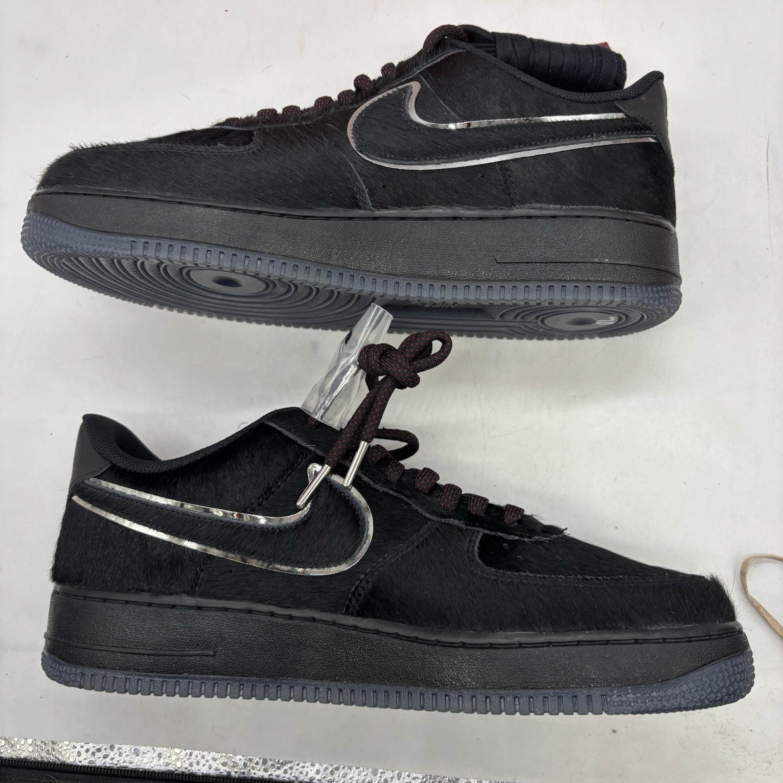 Nike Virginia Union University x Air Force 1 Shoes Mens 12 ‘07 HBCU Yardrunners thumbnail 10