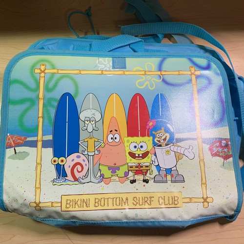2004 Nickelodeon SpongeBob SquarePants Messenger Bag Car Seat Table