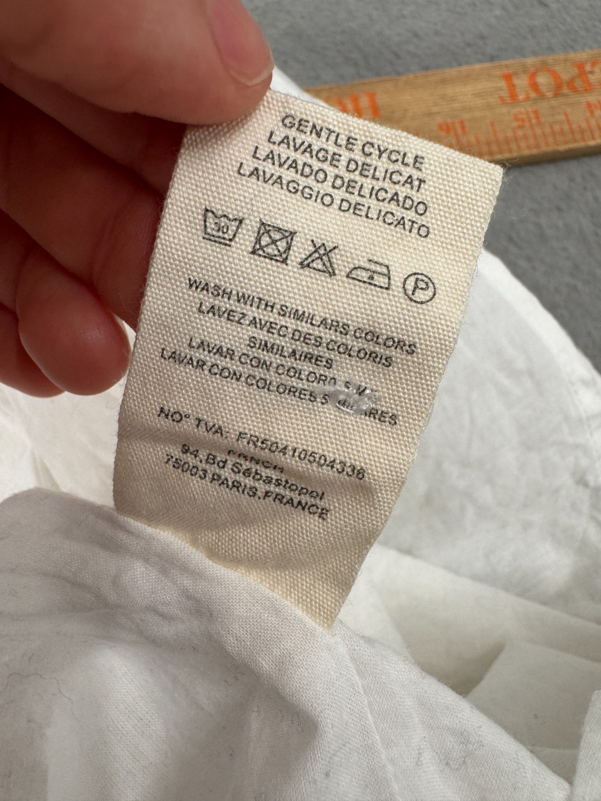 FRNCH Womens Petra Skirt Size S White Button Front Floral Eyelet Cottagecore