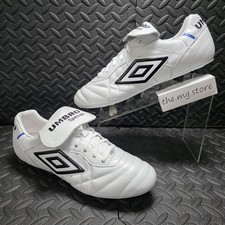 Umbro Speciali Pro 24 Firmground Leather Whit...