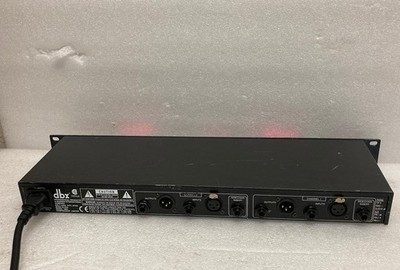 dbx 166A Compressor Limiter Expander Gate 2 Channels Rack