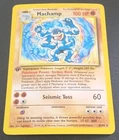 Pokémon TCG Machamp Base Set 8/102 Holo 1st Edition Holo Rare MP
