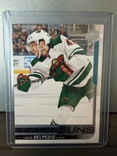 2018-19 Upper Deck Young Guns Rookie LOUIE BELPEDIO #211 Minnesota Wild