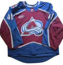 2024-25 Colorado Avalanche Scott Wedgewood Game Worn Home Jersey sz 58G KSE LOA