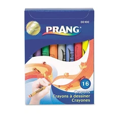 Prang 00100 Crayons Made with Soy (16-Colors/BX) New