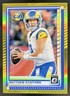 2025 Panini Donruss Optic Matthew Stafford Gold Prizm #/10 Rams