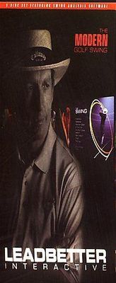 LEADBETTER INTERACTIVE - 5 Disc Set W/ Swing Analysis Software DVD