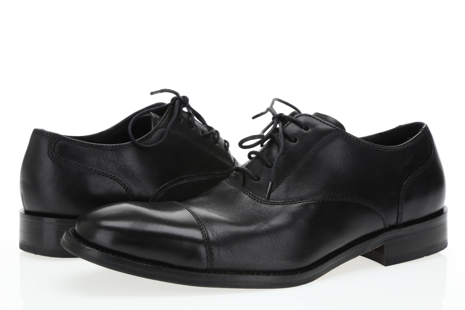 SAOLA Scarpe eleganti Oxford da uomo COLE HAAN 166091 in pelle nera con punta a cappuccio taglia 7 5 M