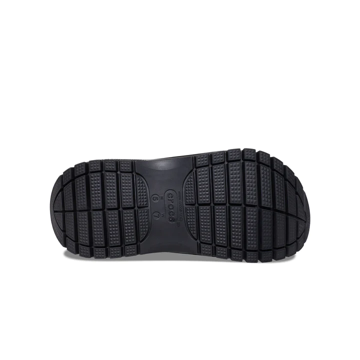 New CROCS Mens UNISEX MEGA CRUSH CLOG 207988-001 BLACK US M 4 - 12