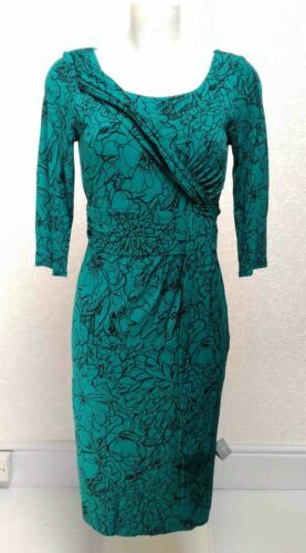 per una satin printed round neck maxi dress Marks And Spencer Per Una Satin Printed Round Neck Maxi Dress Size 12 BNWT