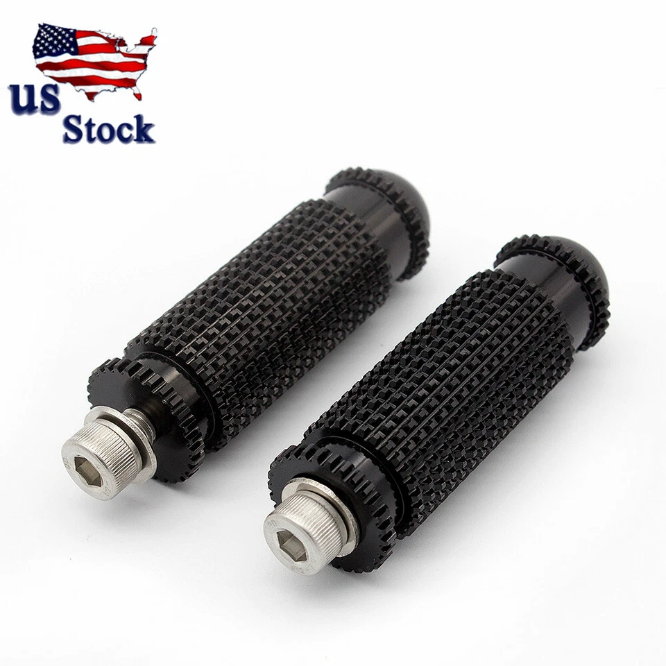 Juego trasero de motocicleta CNC de EE. UU. reposapiés clavijas pedal para Honda Suzuki Yamaha Foto 3 de 4