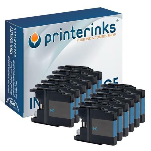 12 LC1240 Cyan kompatible Druckertinten Brother MFC-J5910DW J6710DW J6910DW - Bild 1 von 1
