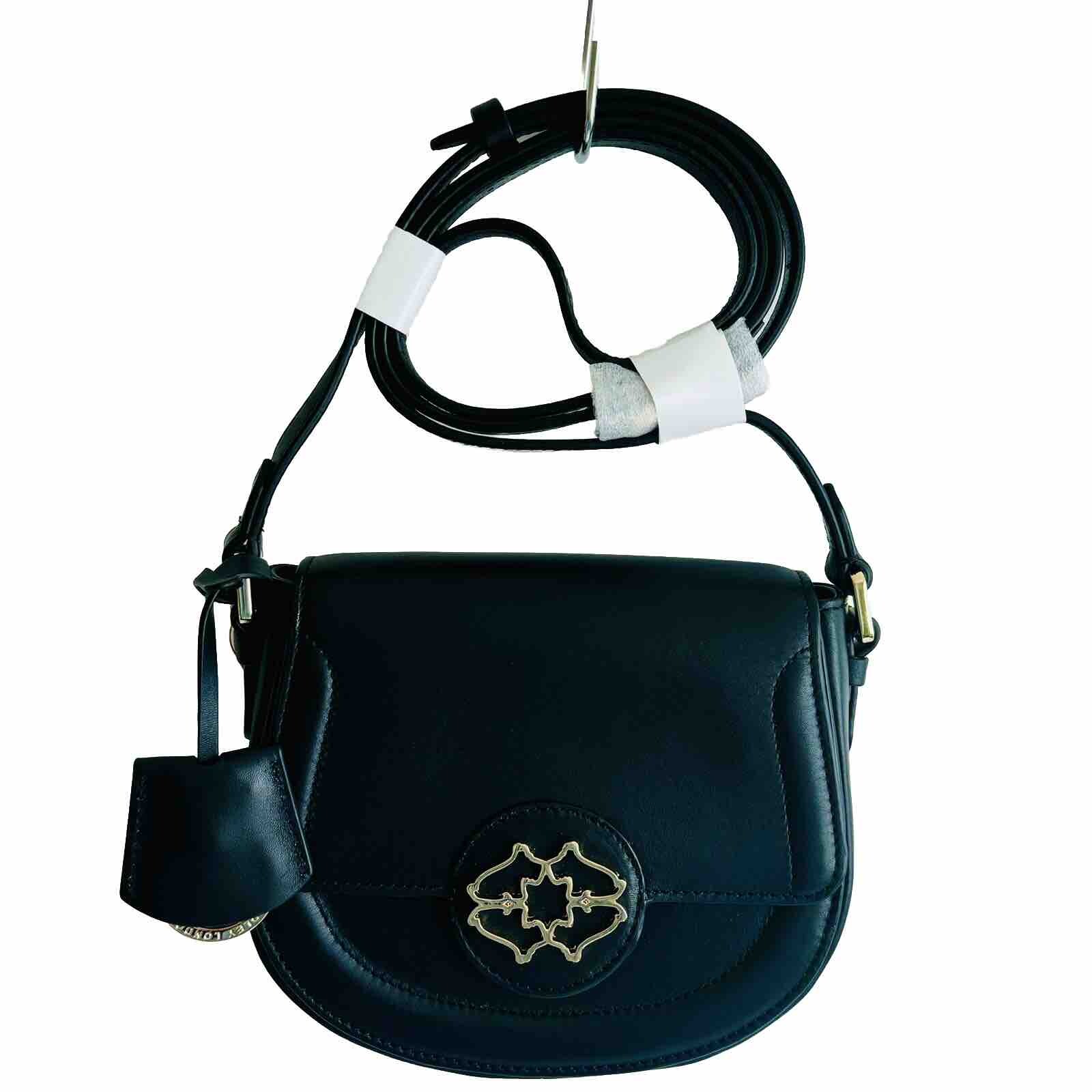 RADLEY Handbag Black Leather Small Bag Crossbody - Saddle Street - New