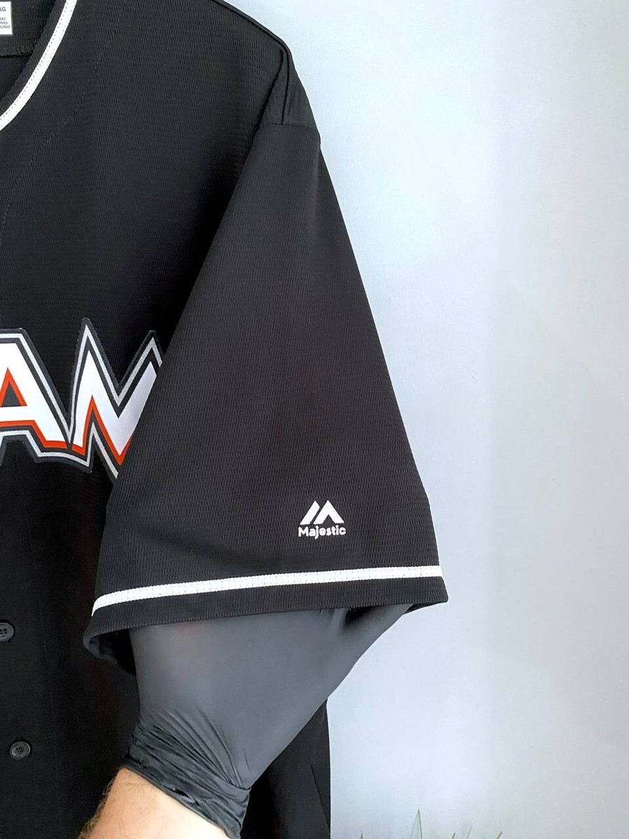 Majestic MLB Baseball Jersey “Miami Marlins”Size XXL | eBay