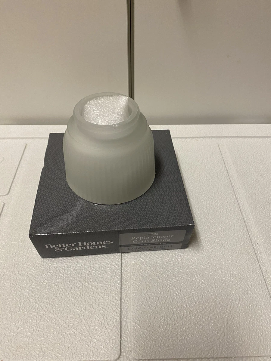 Better Homes Gardens Clear Replacement Glass Shade Ceiling Fan Lamp