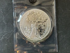 2024 Rwanda 1oz Leopard African Wildlife Series Silver Bullion Coin