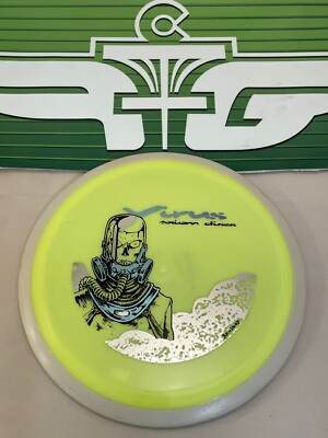FLY GREEN DISC GOLF USED MVP/AXIOM SKULLBOY ZOMBEE EDITION VIRUS 9/5/-3.5/1 172G