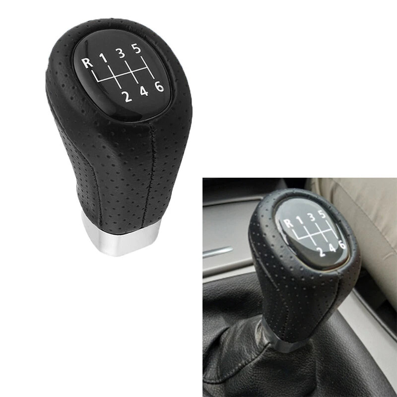 6 Speed Manual Gear Shift Knob Shifter For BMW E81 E88 E82 E90 E91