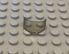 LEGO Trans Black Helmet Visor Face Shield Classic Space Diver Racer Ski