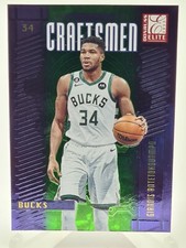 Giannis Antetokounmpo 2023-24 Panini Elite Craftsmen Neon Green 07/75 Bucks