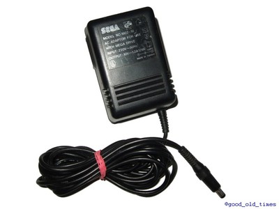 SEGA MEGA DRIVE2　説明書なし original SEGA MEGA DRIVE 1 / Mega CD Netzteil - Mod. Nr. 1602-18