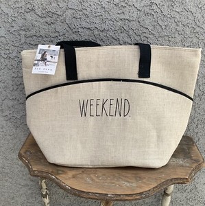 triple compartment tote bolsa