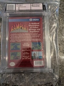 Rampart NES BRAND NEW Sealed WATA 8.5 A