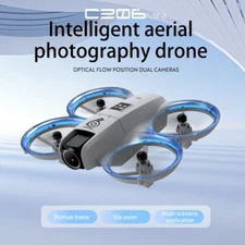 CZ06 Mini RC Drone HD Camera Gesture with LED Light 3D Flips Quadcopter Plane 