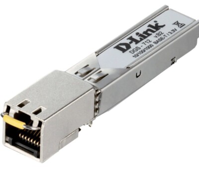 D-Link DGS-712 1000BASE-T SFP-T RJ45 Copper SFP Transceiver