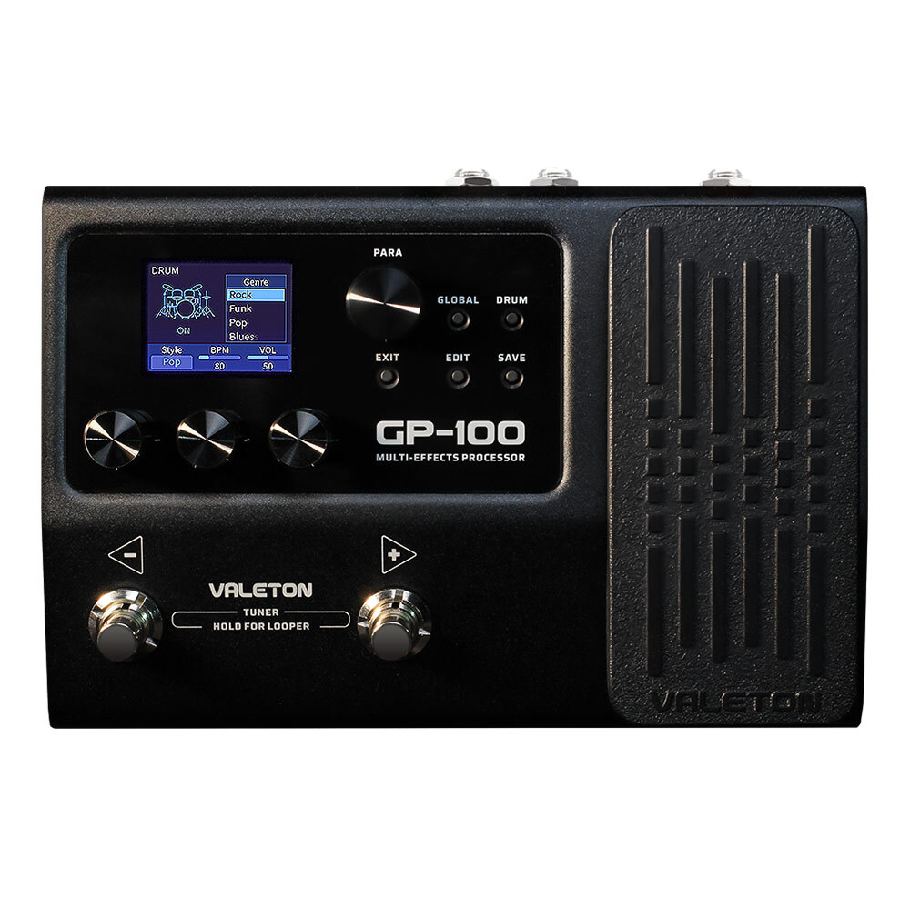 Valeton GP-100 Guitar Bass Amp Modeling IR Cabinets Expression