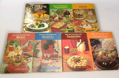 Favorite Recipes From Southern Kitchens Cookbooks Vintage 1967 Set Of 7