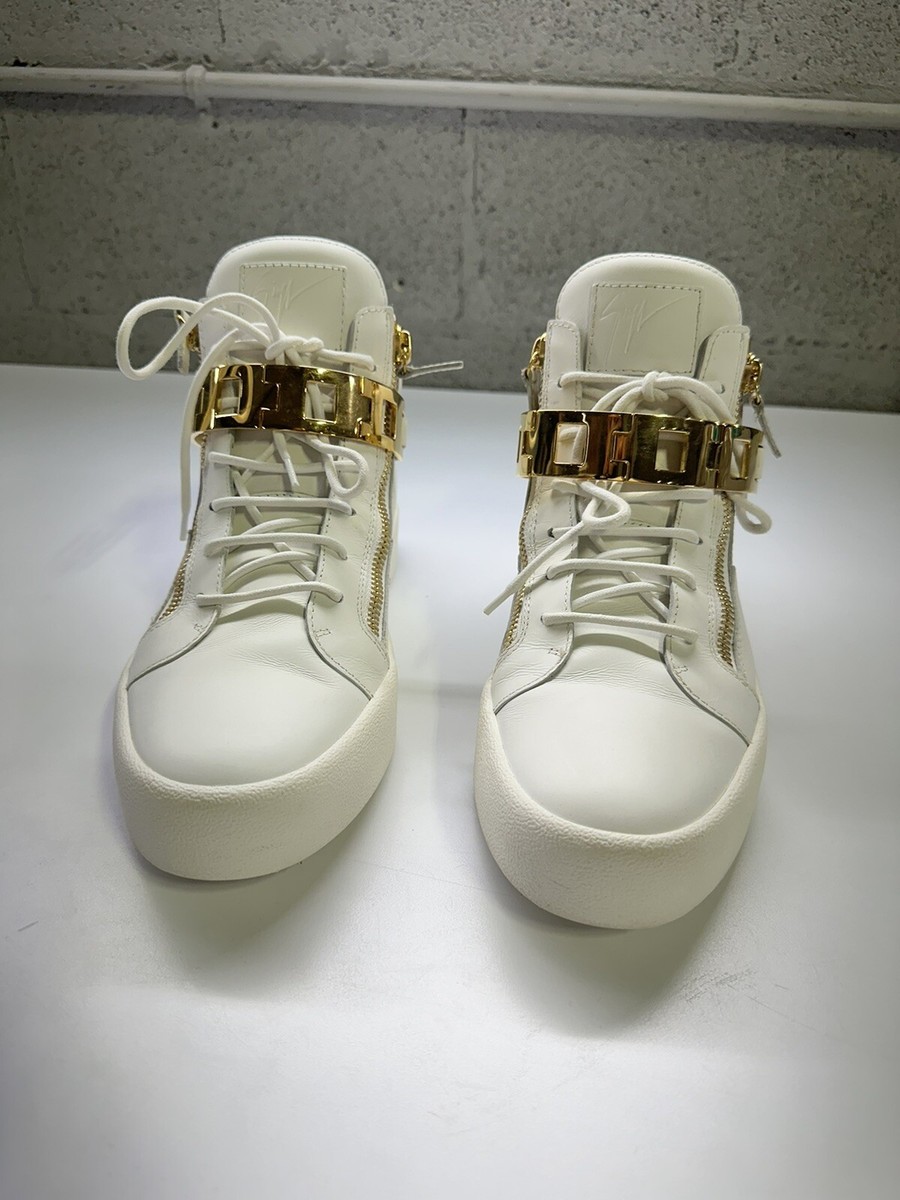 GIUSEPPE ZANOTTI MAY LONDON SC BIANCO ZIP & BUCKLE HIGH TOP GIUSEPPE ZANOTTI MAY LONDON SC BIANCO ZIP & BUCKLE HIGH TOP