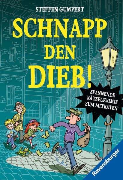 Thumbnail - Schnapp Den Dieb Spannende Rätselkrimis Zum Mitraten (kinderbuch Ab 10