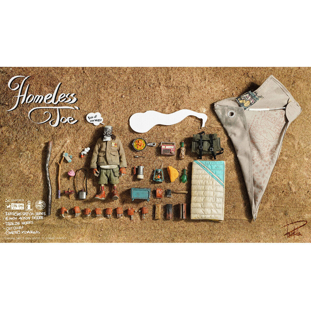 COALDOG x Damtoys Pes027 Death Gas Station Series-Homeless Joe