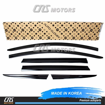 #ad Smoked Window Sun Vent Visor Rain Guards 6pcs for 2015 2023 Nissan Murano $59.96