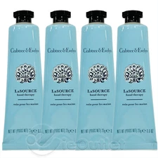 (LOT OF 4) Brand New Crabtree & Evelyn Ultra Moisturizing Hand Therapy 25g/.9 oz