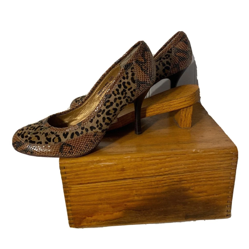 "Zapatos de tacón Naughty Monkey para mujer de 4"" talla 9,5 multicolor" Foto 3 de 4