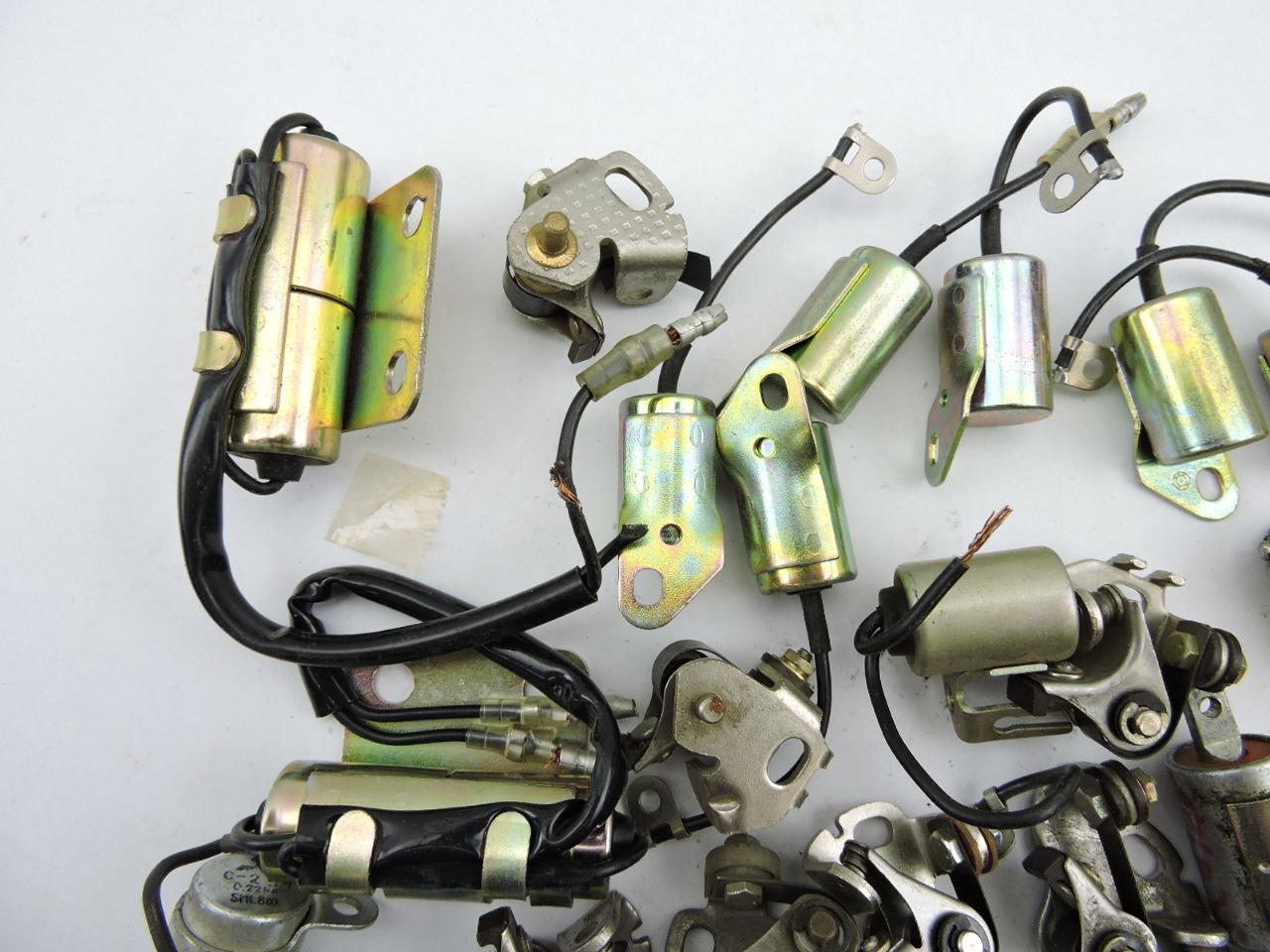 Large Lot NOS Yamaha Ignition Points & Condensers 1960s 1970s XS650
