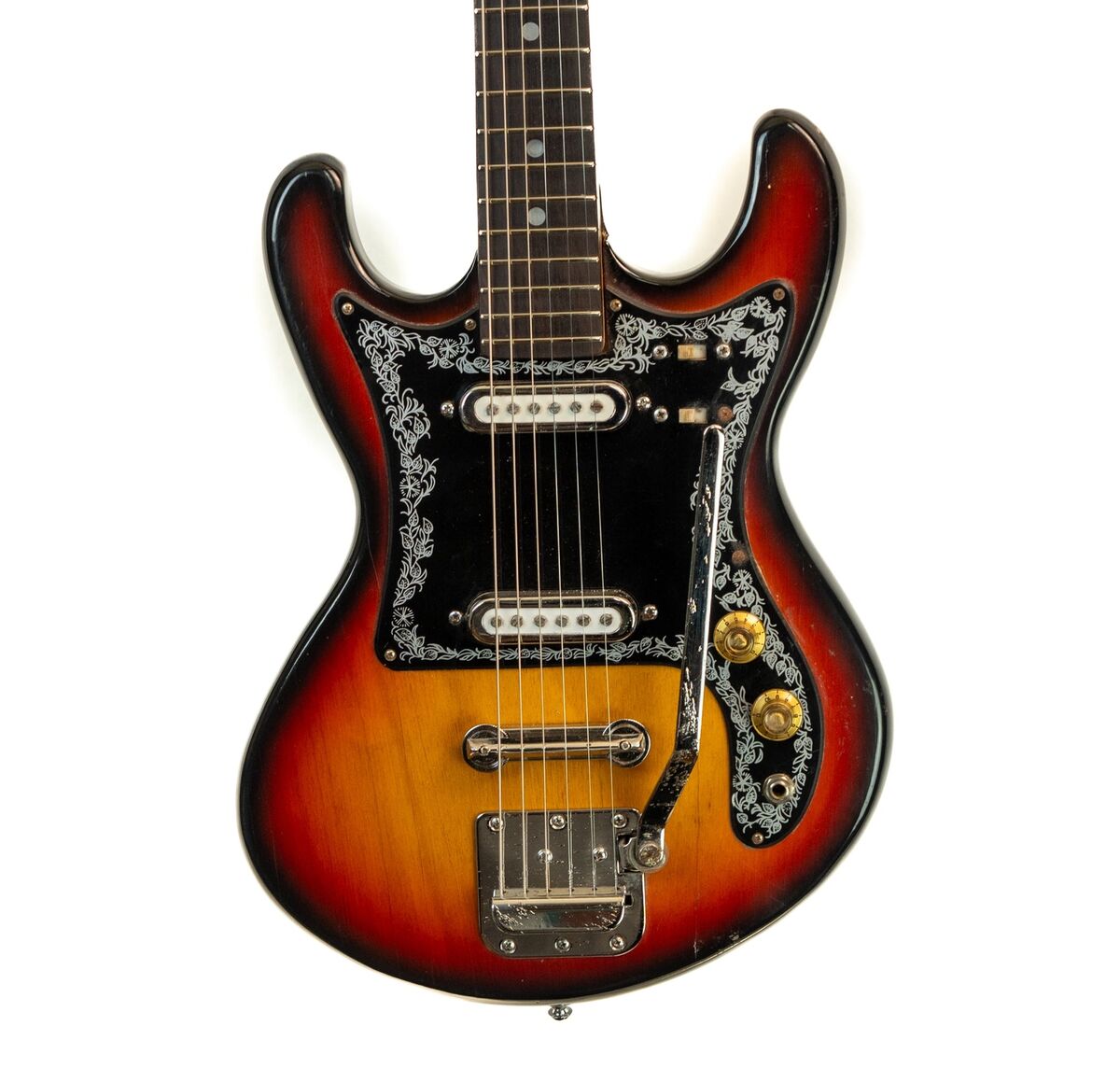 Norma Kawai? EG408-2T MIJ sunburst electric guitar with Norma Kawai? EG408-2T MIJ sunburst electric guitar with