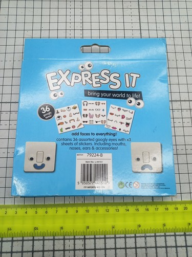 Express It Creative Expressions For Every Day Objects Googly Eyes, Nasen, Ohren. - Bild 8 von 8