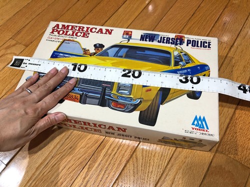 DODGE MONACO AMERICAN POLICE NEW JERSEY POLICE 1/24 MODEL KIT YODEL VINTAGE - Picture 20 of 24