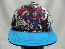 SUPERMAN - DC COMICS - YOUTH SIZE - ADJUSTABLE SNAPBACK BALL CAP HAT 