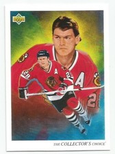 STEVE LARMER 1992-93 UPPER DECK TC CARD MINT CONDITION