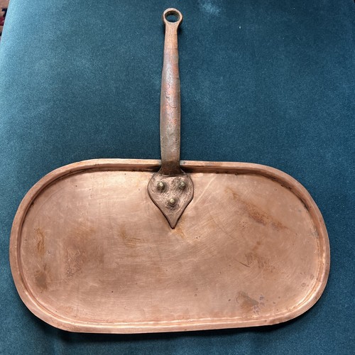 French Copper Oval Braising Poacher Roasting Pan Pot Antique Daubiere - Picture 18 of 24