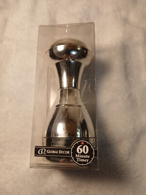 Global Decor Pedestal 60 Minute Kitchen Timer New in Package