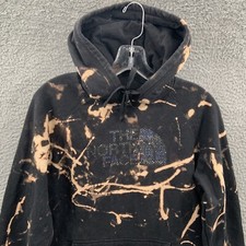 The North Face Hoodie Womens Large Black Pullover Sweatshirt Ladies Sweater