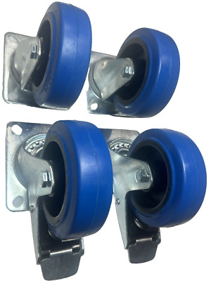 LASE Set 0f 4 Casters 4'' for EV Electro Voice ETX  & EKX 15SP 18SP Sub Speakers