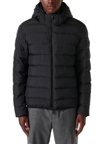 Bomber Desigual Femme Noir Rembourré Avec Capuche – Taille L, Neuf Avec étiquettes