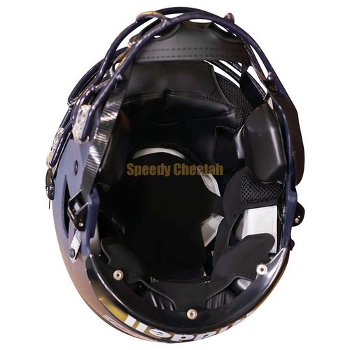 West Virginia Mountaineers Riddell SpeedFlex Full Size Authentic Football Helmet - Picture 4 of 4